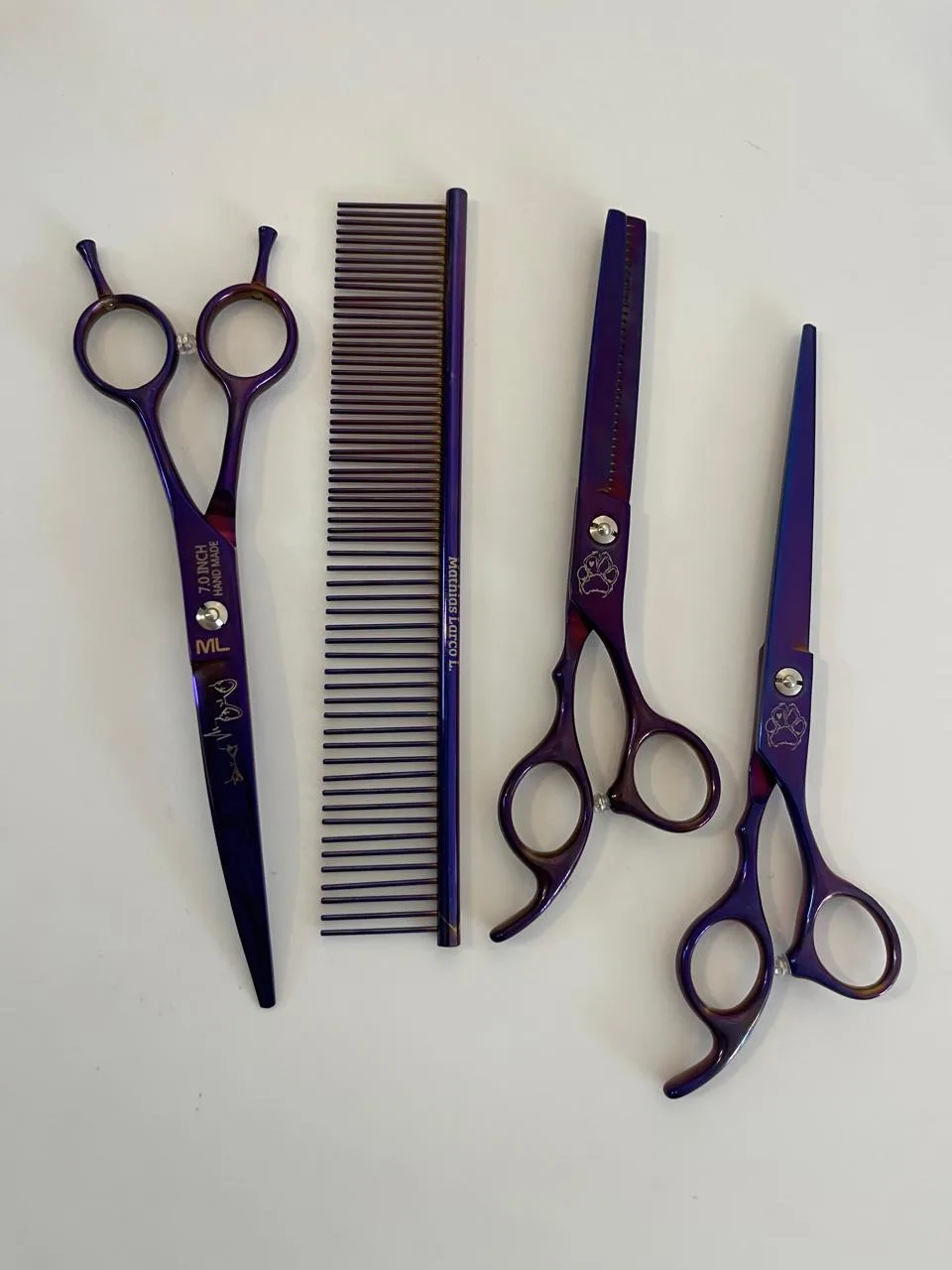Herramientas personalizadas para groomer